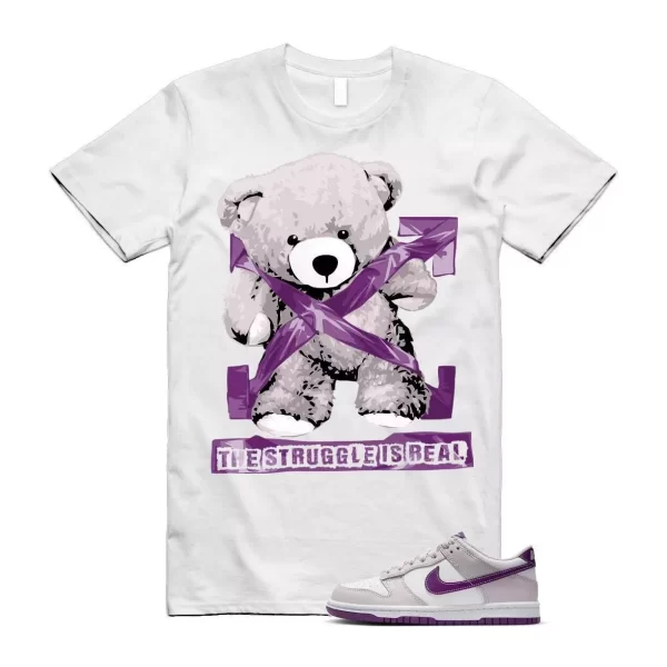 Dunk Platinum Violet Viotech White Low T Shirt Match STRUG Jezsport.com