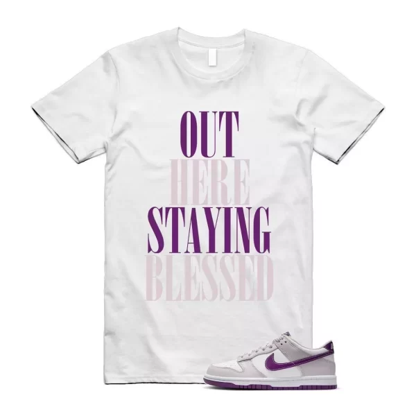 Dunk Platinum Violet Viotech White Low T Shirt Match STAYBLS Jezsport.com