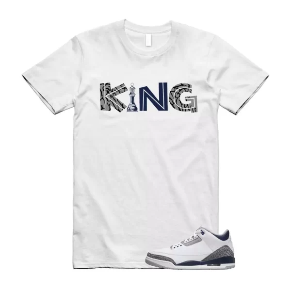 3 Elephant Navy Cement Grey Black Midnight White T Shirt Match KING Jezsport.com