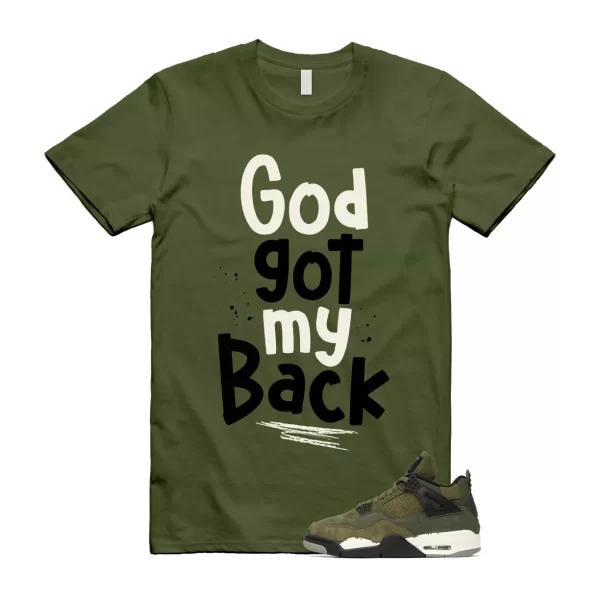 4 Olive Craft Medium SE Pale Vanilla Khaki Black Sail T Shirt Match GOD Jezsport.com