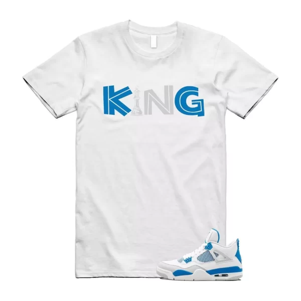 4 Military Blue Neutral Grey White T Shirt Match KING Jezsport.com