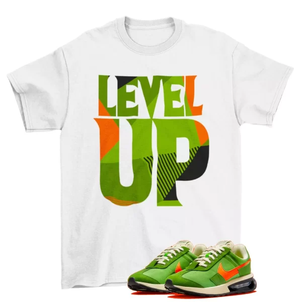 Level Up Shirt to Match Air Max Pre Day Chlorophyll DC5330-300 Jezsport.com