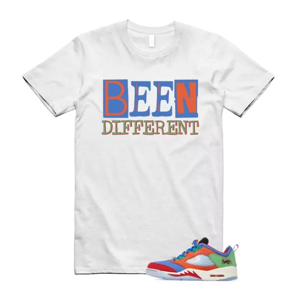 5 Doernbecher Michael Orange Hyper Royal Blue Green Red White T Shirt Match BEEN Jezsport.com