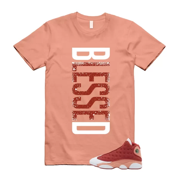 13 Dune Red Terra Blush White T Shirt Match VERTBLS Jezsport.com