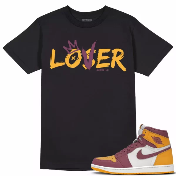 Shirt to Match Jordan 1 Brotherhood 1s Sneaker 23Bustle - Loser Lover Tee Jezsport.com