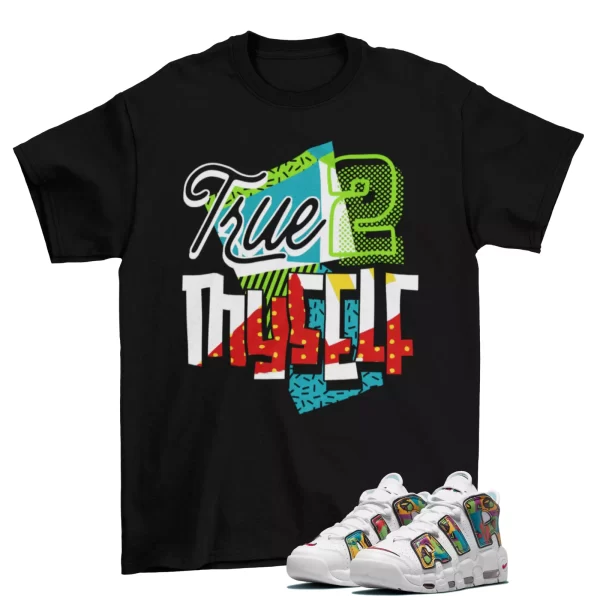 Stay True Shirt to Match Air More Uptempo Peace, Love, Basketball DM8150 100 Jezsport.com