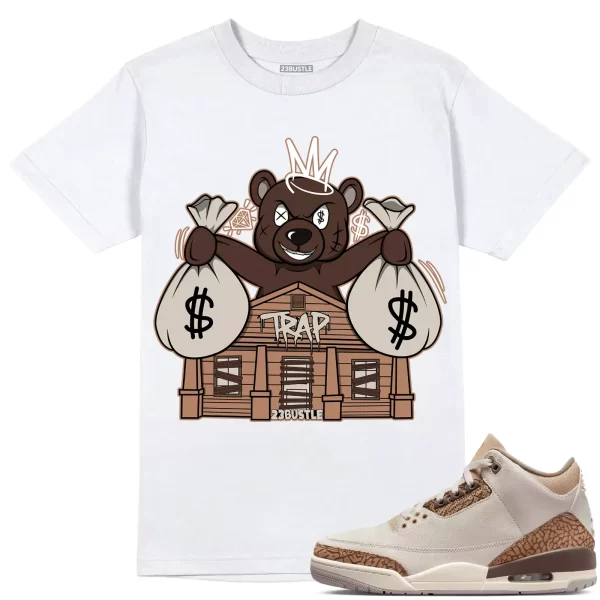 Shirt to Match Jordan 3 Palomino 3s Sneaker 23Bustle - Bear Trap House Tee Jezsport.com