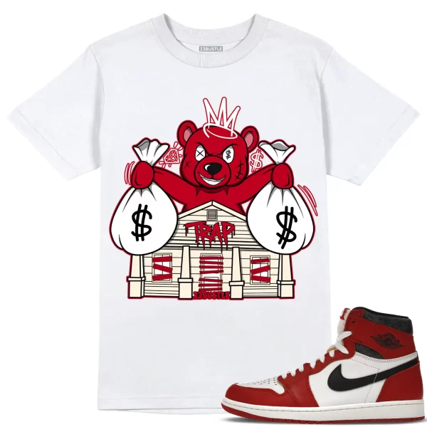 Shirt to Match Jordan 1 Lost And Found 1s Sneaker 23Bustle - Bear Trap House Tee Jezsport.com