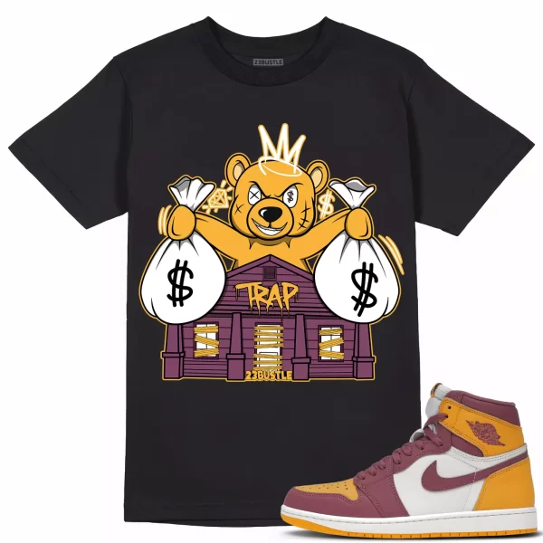 Shirt to Match Jordan 1 Brotherhood 1s Sneaker 23Bustle - Bear Trap House Tee Jezsport.com