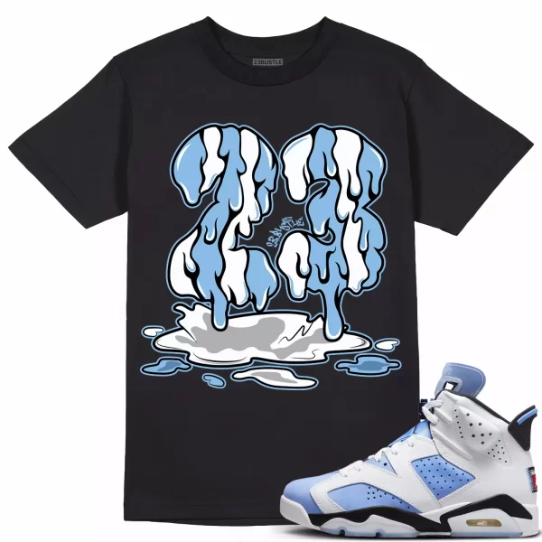 Shirt to Match Jordan 6 UNC 6s Sneaker 23Bustle - 23 Drip Sneaker Tee Jezsport.com