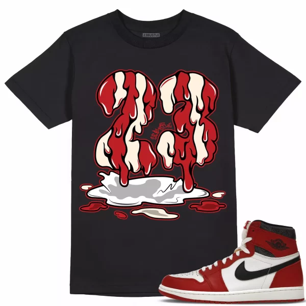 Shirt to Match Jordan 1 Lost And Found 1s Sneaker 23Bustle - 23 Drip Sneaker Tee Jezsport.com