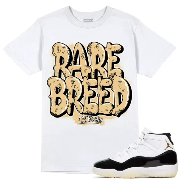 Shirt to Match Jordan 11 Gratitude 11s Sneaker 23Bustle - Rare Breed Sneaker Tee Jezsport.com