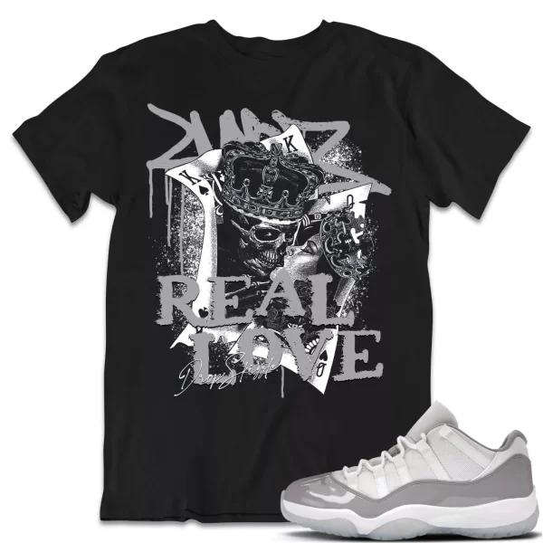 Shirt to Match Jordan 11 Cement Grey 11s Sneaker dropSkizzle - Trust No One Tee Jezsport.com