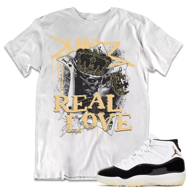 Shirt to Match Jordan 11 Gratitude 11s Sneaker dropSkizzle - Trust No One Tee Jezsport.com