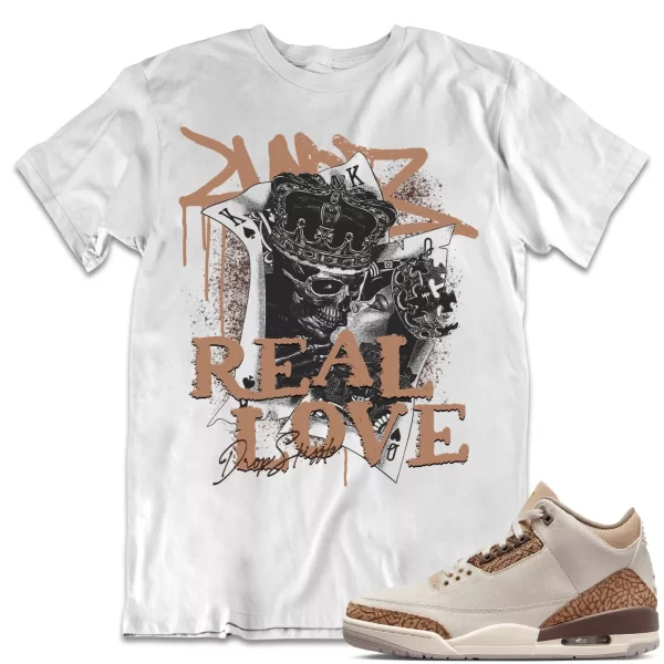 Shirt to Match Jordan 3 Palomino 3s Sneaker dropSkizzle - Trust No One Tee Jezsport.com