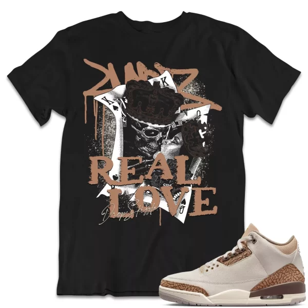 Shirt to Match Jordan 3 Palomino 3s Sneaker dropSkizzle - Trust No One Tee Jezsport.com