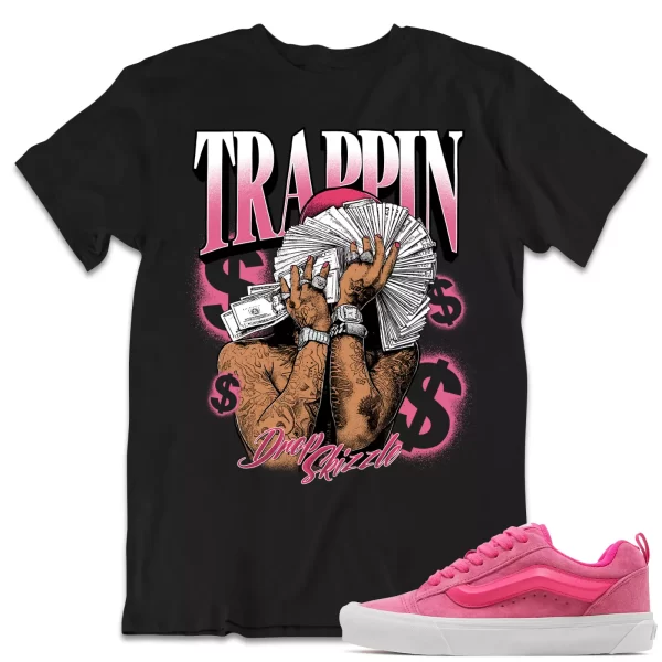 Shirt to Match Vans Skool Pink Sneaker dropSkizzle - TRAPPIN Sneaker Tee Jezsport.com