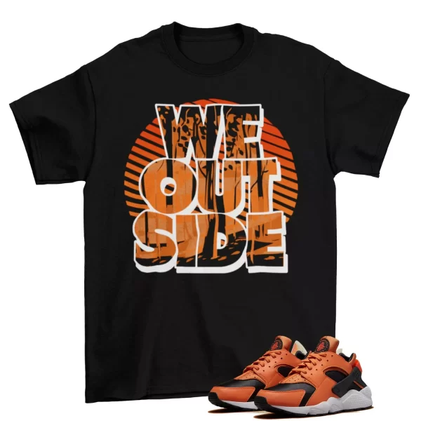 We Outside Curry Shirt to Match Air Huarache Hot Curry DO6694-800 Jezsport.com