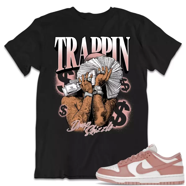 Shirt to Dunk Low Rose Whisper dropSkizzle - TRAPPIN Sneaker Tee Jezsport.com