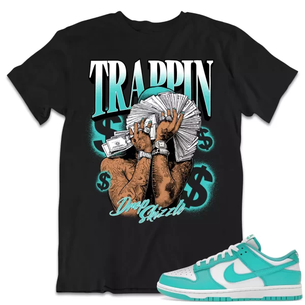 Shirt to Dunk Low Clear Jade dropSkizzle - TRAPPIN Sneaker Tee Jezsport.com