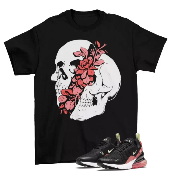 Sneaker Skull Shirt to Match Air Max 270 Black Magic Ember / DM8325 001 Jezsport.com