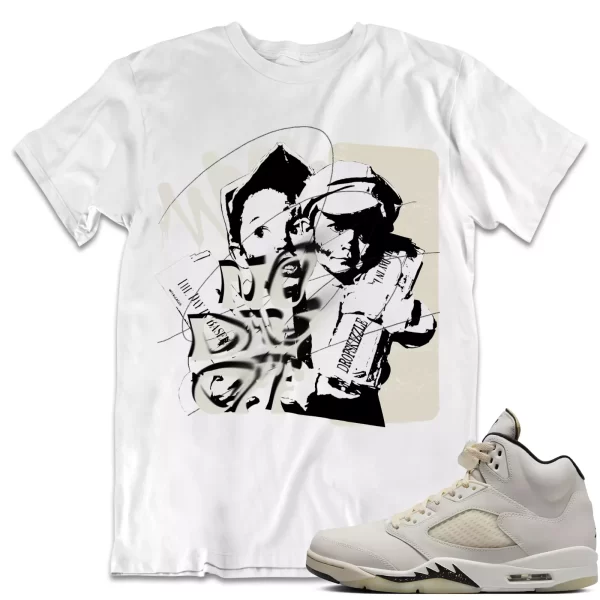 Shirt to Match Jordan 5 Sail 5s Sneaker dropSkizzle - No Day Off 2 Sneaker Jezsport.com