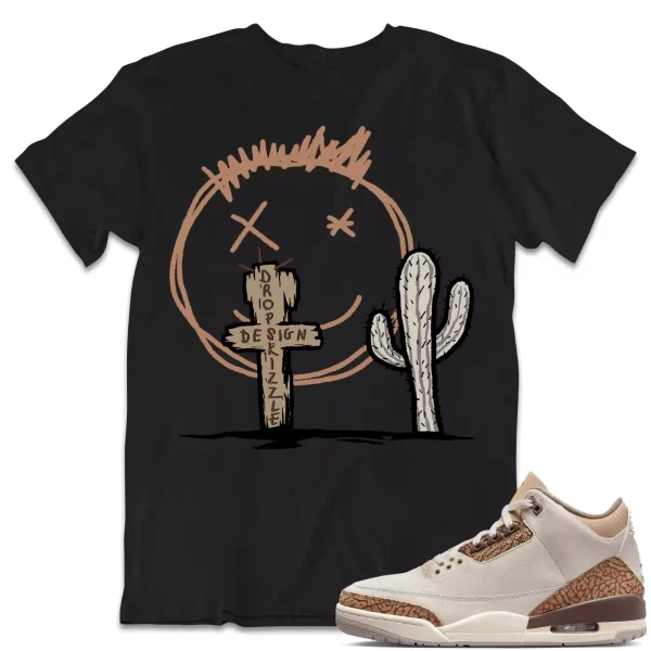 Shirt to Match Jordan 3 Palomino 3s Sneaker dropSkizzl - Cactus Sneaker Tee Jezsport.com