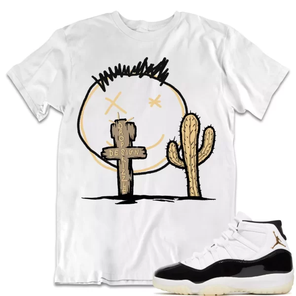 Shirt to Match Jordan 11 Gratitude 11s Sneaker dropSkizzl - Cactus Sneaker Tee Jezsport.com