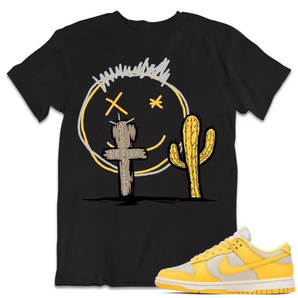 Shirt to Dunk Low Citron Pulse dropSkizzle - Cactus Sneaker Tee Jezsport.com