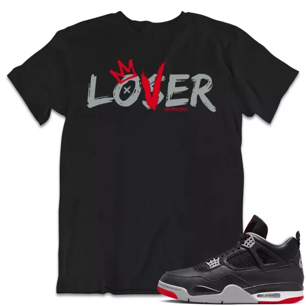 Shirt to Match Jordan 4 Reimagined 4s Sneaker dropSkizzle - Loser Lover Tee Jezsport.com