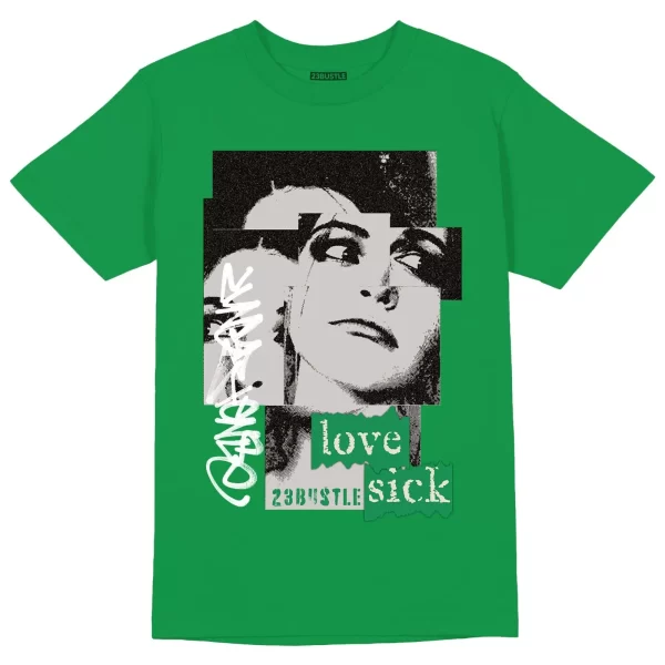 Shirt to Match Jordan 3 Lucky Green 3s Sneaker 23Bustle - Love Sick Sneaker Tee Jezsport.com