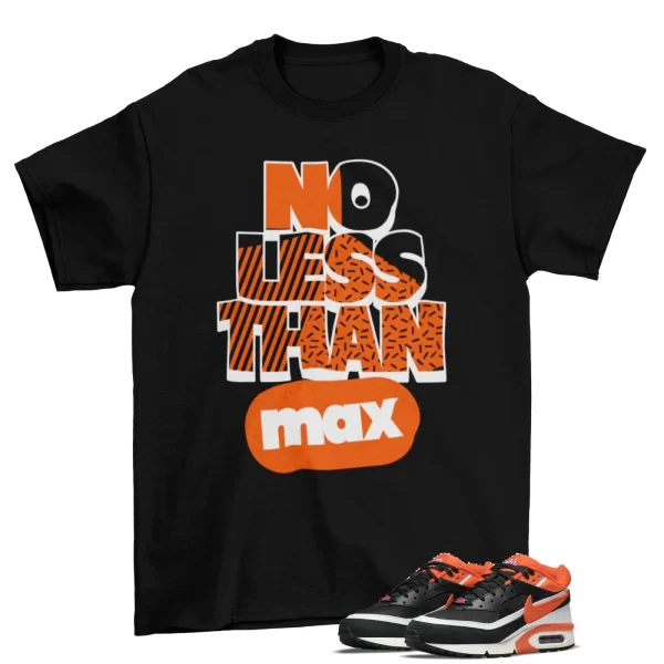 No Less Shirt to Match Air Max BW Los Angeles DM6444-001 / Black Jezsport.com