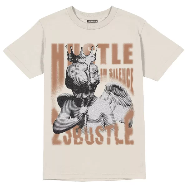 Shirt to Match Jordan 3 Palomino 3s Sneaker 23Bustle - Hustle In Silence Tee Jezsport.com