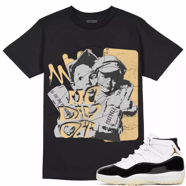 Shirt to Match Jordan 11 Gratitude 11s Sneaker 23Bustle - No Day Off 2 Tee Jezsport.com