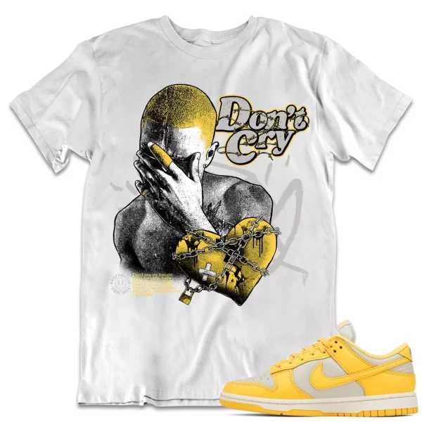 Shirt to Match Dunk Low Citron Pulse Sneaker dropSkizzle - Don't Cry Tee Jezsport.com