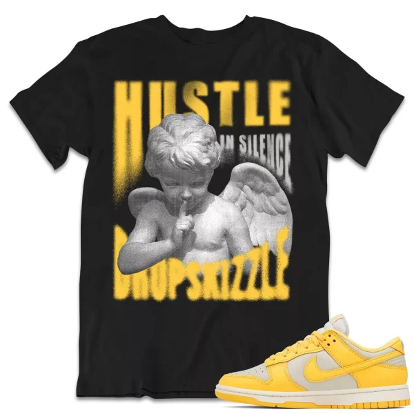 Shirt to Match Dunk Low Citron Pulse dropSkizzle - Hustle In Silence Grunge Jezsport.com