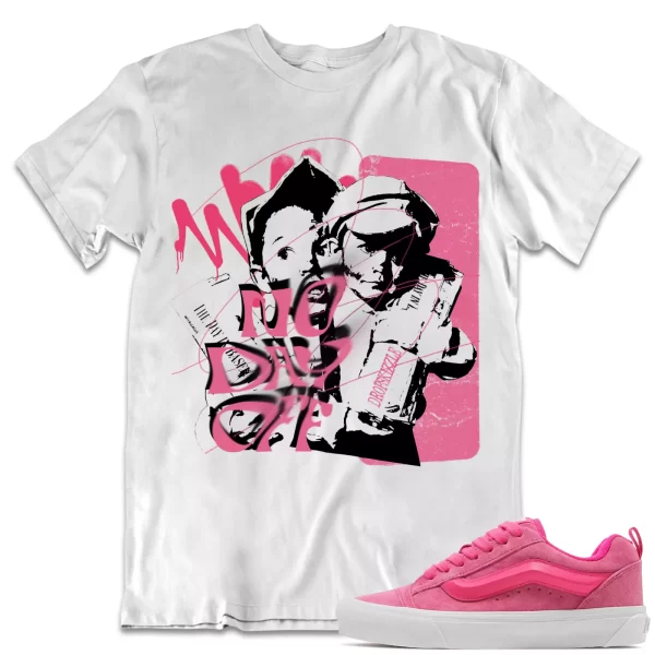 Shirt to Match Vans Skool Pink Sneaker dropSkizzle - No Day Off Grunge Tee Jezsport.com