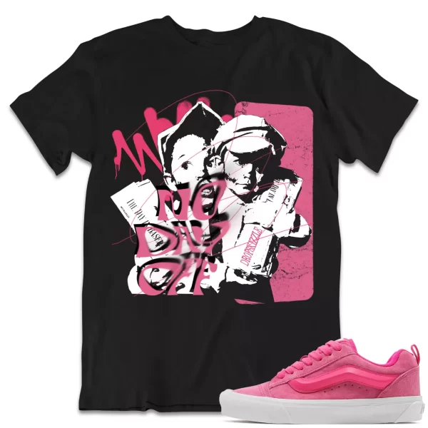 Shirt to Match Vans Skool Pink Sneaker dropSkizzle - No Day Off Grunge Tee Jezsport.com