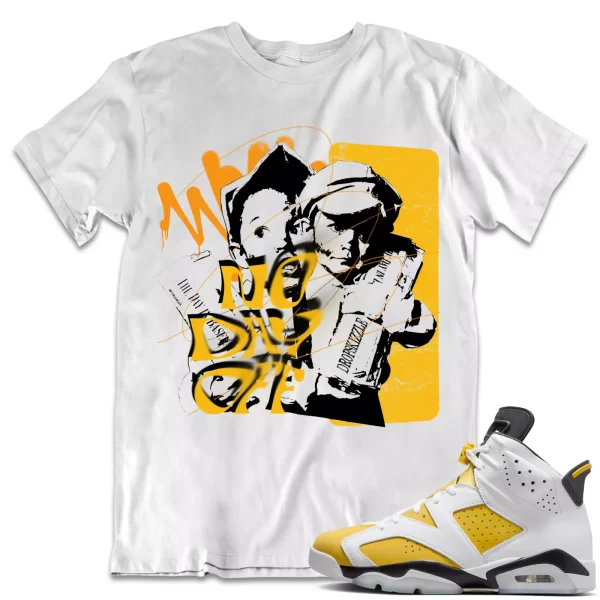 Shirt to Match Jordan 6 Yellow Ochre 6s dropSkizzle - No Day Off Grunge Jezsport.com