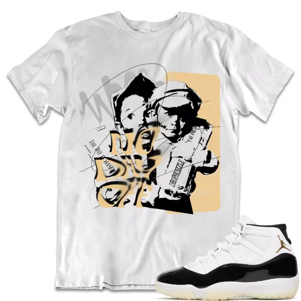 Shirt to Match Jordan 11 Gratitude 11s dropSkizzle - No Day Off Grunge Jezsport.com