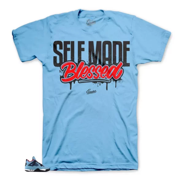 Shirt Match Jordan 4 Cactus Jack - Self Made Shirt Jezsport.com