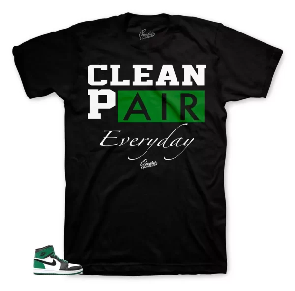 Shirt Match Jordan 1 Pine Green - Everyday Tee Jezsport.com