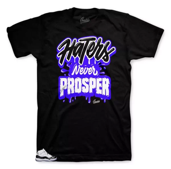 Shirt Match Jordan 11 Concord - Never Prosper Tee Shirt Jezsport.com