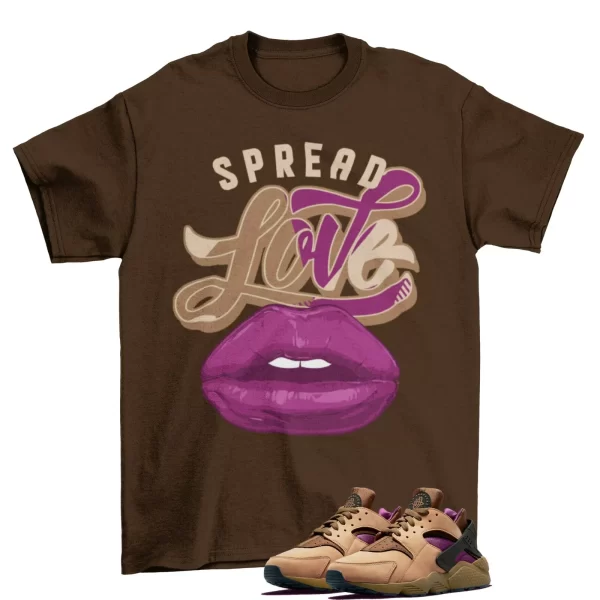 Spread Love Praline Shirt to Match Air Huarache LE Praline DH8143-201 Jezsport.com