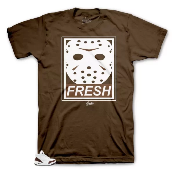 Shirt Match Jordan Retro 3 Mocha - Fresh Death Tee Jezsport.com