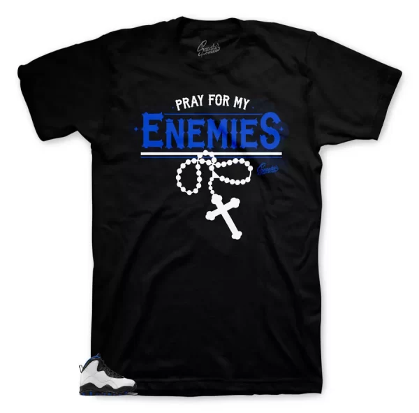 Shirt Match Jordan 10 Orlando - Enemies Tee Jezsport.com