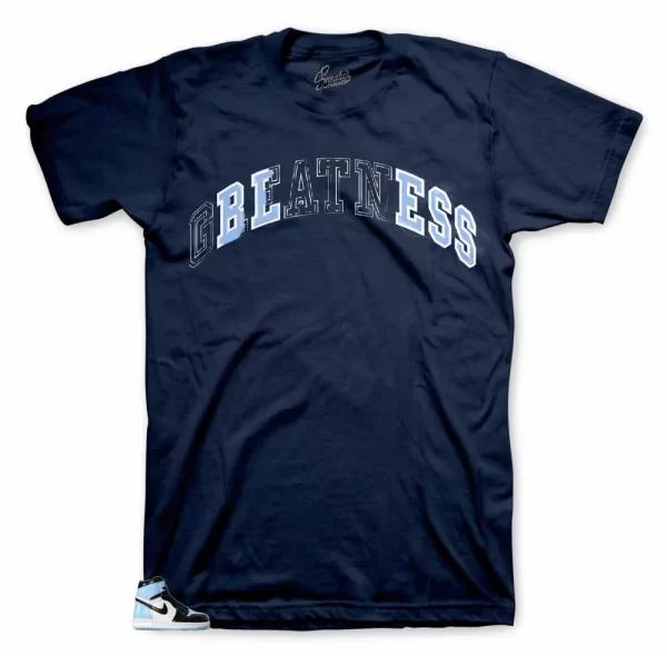 Shirt Match Jordan 1 Blue Chill UNC Patent - Stitch Bless Tee Jezsport.com