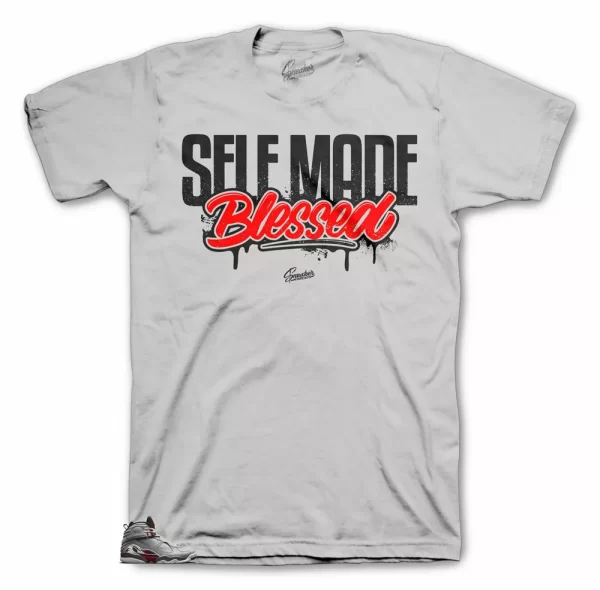 Shirt Match Jordan 8 Reflective Reflections Of A Champion - Self made Tee Jezsport.com