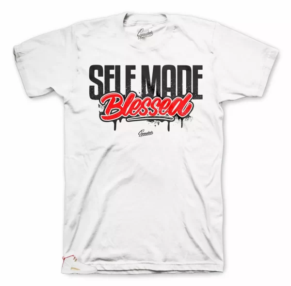 Shirt Match Jordan 12 FIBA Shoes - Self Made Tee Jezsport.com