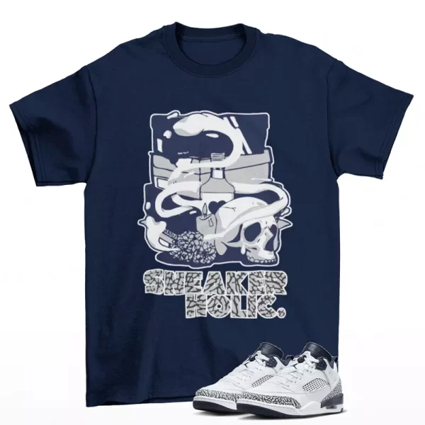 Sneaker Holic Shirt to Match Jordan Spizike Low Obsidian FQ1759-104 Jezsport.com